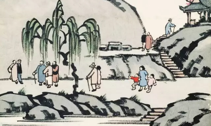 天墅告訴你：大師豐子愷眼里的春天是什么樣子！