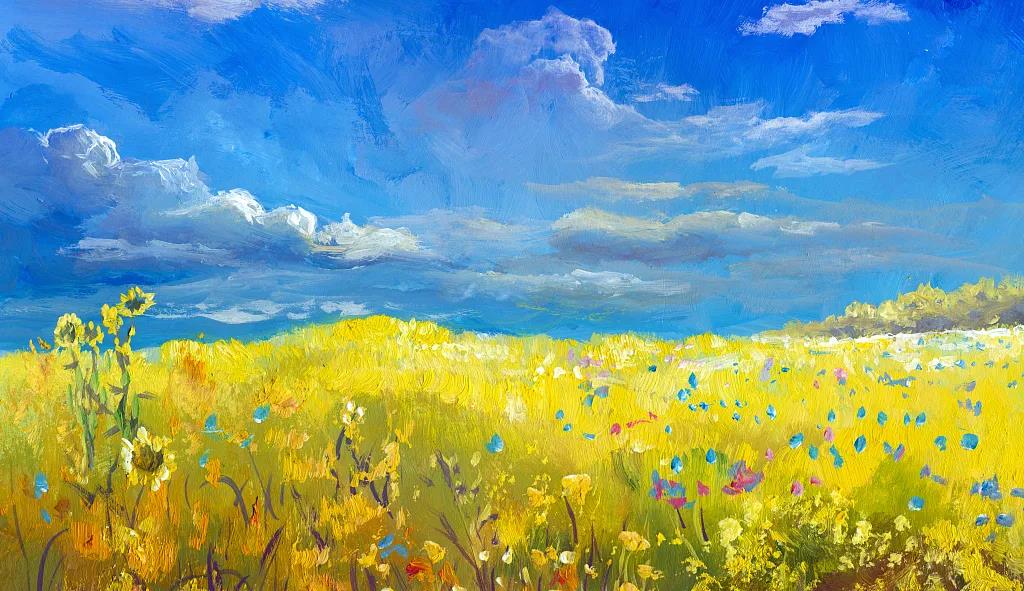 河畔有約丨解壓數(shù)字油畫，一起畫你想畫！